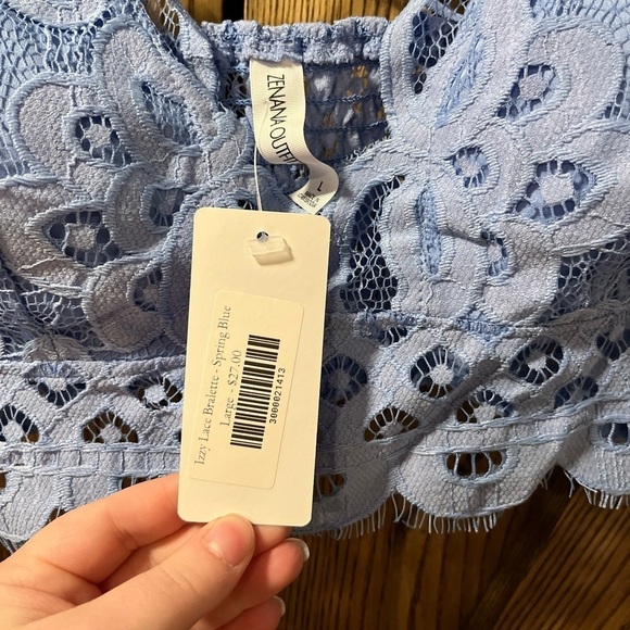 2/$30 Lace bralette large - Picture 2 of 4